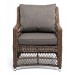 Кресло плетеное Гранд Латте, обеденное, цвет коричневый, 85*72* h86 см