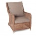 Кресло плетеное Гляссе, обеденное, цвет коричневый, 73*90* h98 см
